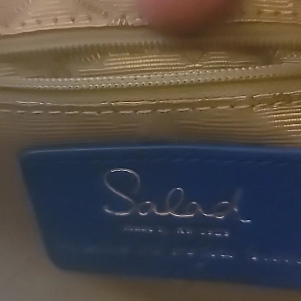 SALAD BAUHAUS Electric Blue Crossbody Bag - Picture 3 of 4